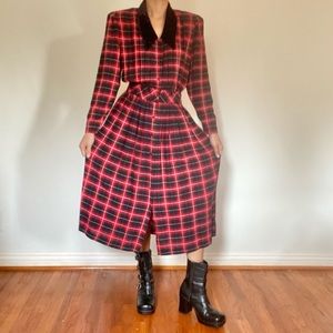 The Tartan Flannel Dress